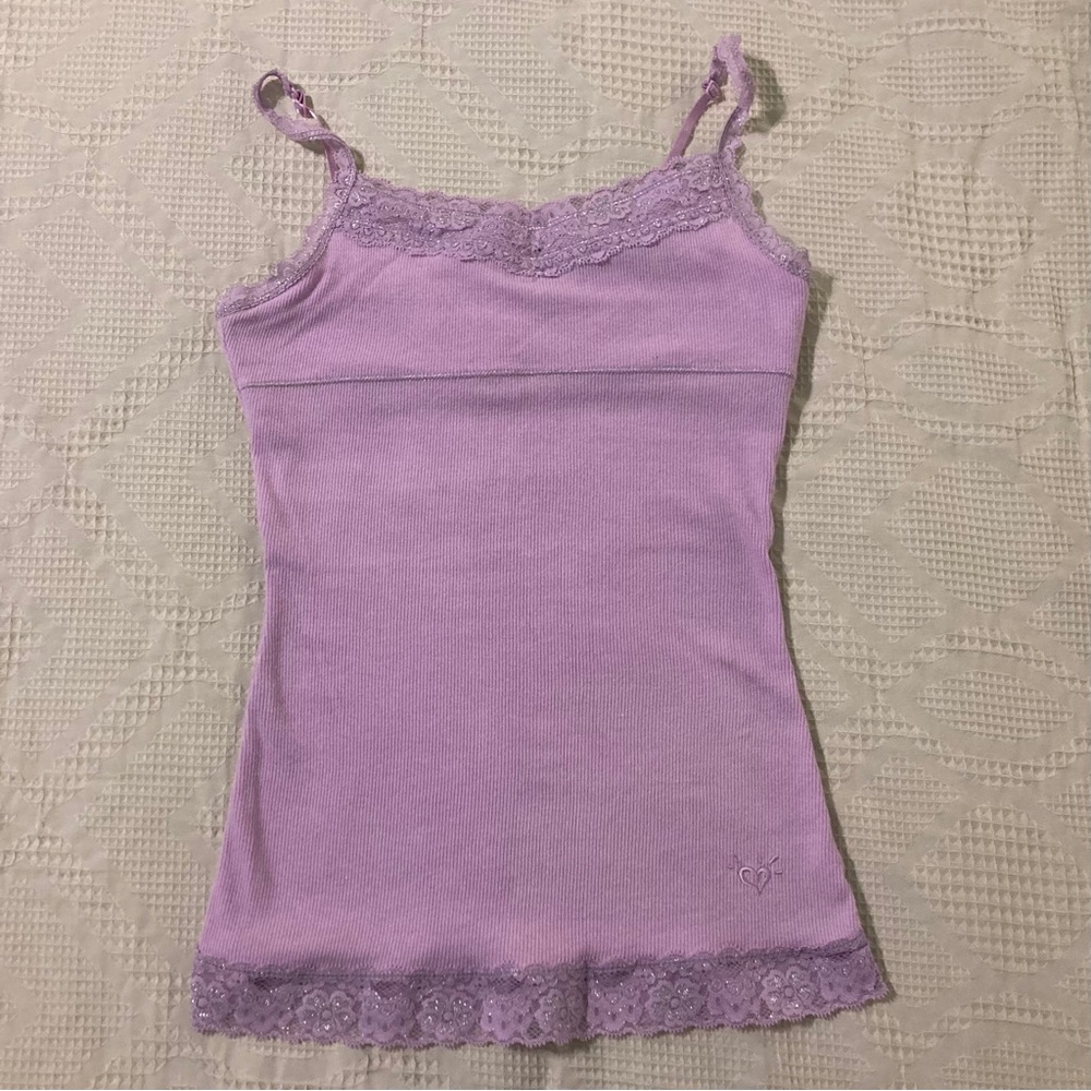 Purple Justice Lace Tank